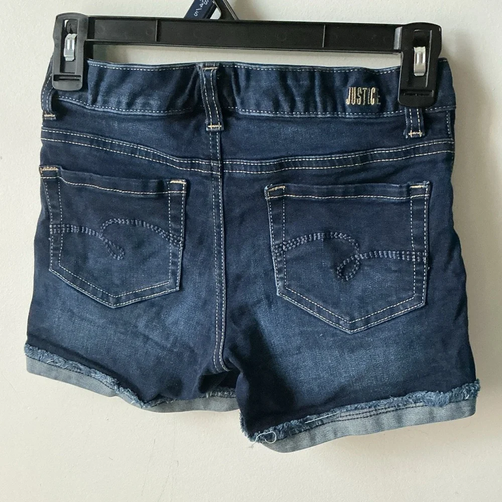 Justice Dark Blue Denim Jeans